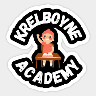 Krelboyne Academy Sticker